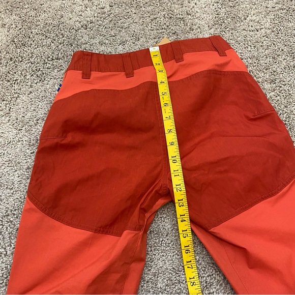 Fjallraven Women's Abisko Lite Trekking Trousers Red Size 26 - Picture 11 of 12